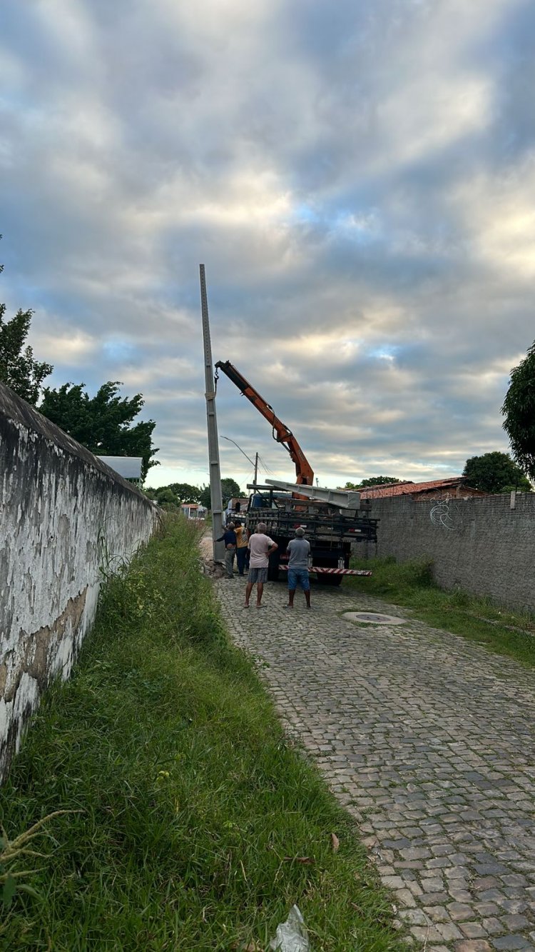 Infraestrutura: Prefeitura de Floriano amplia parque de iluminação pública