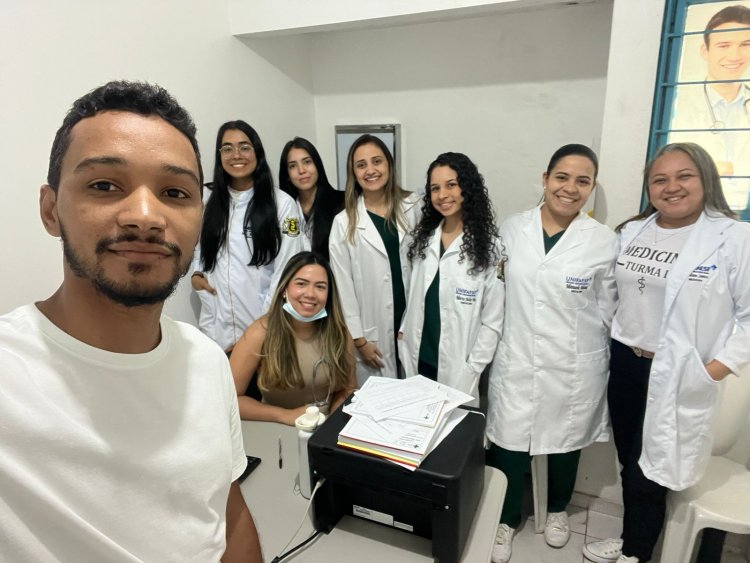 Alunos de Medicina da UNIFAESF iniciam visitas supervisionadas nas Unidades Básicas de Saúde de Floriano